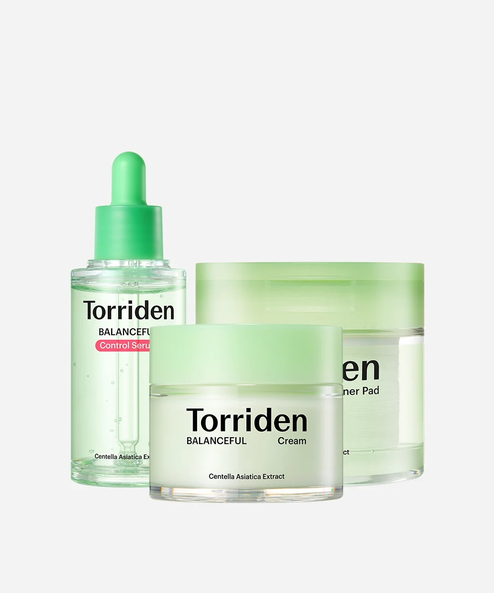 [3종세트] 밸런스풀 컨트롤 세럼50ml + 크림80ml + 토너패드60매