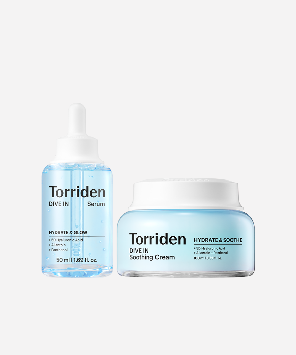 [NEW] [2종세트] 다이브인 저분자 히알루론산 세럼 50ml + 수딩 크림 100ml