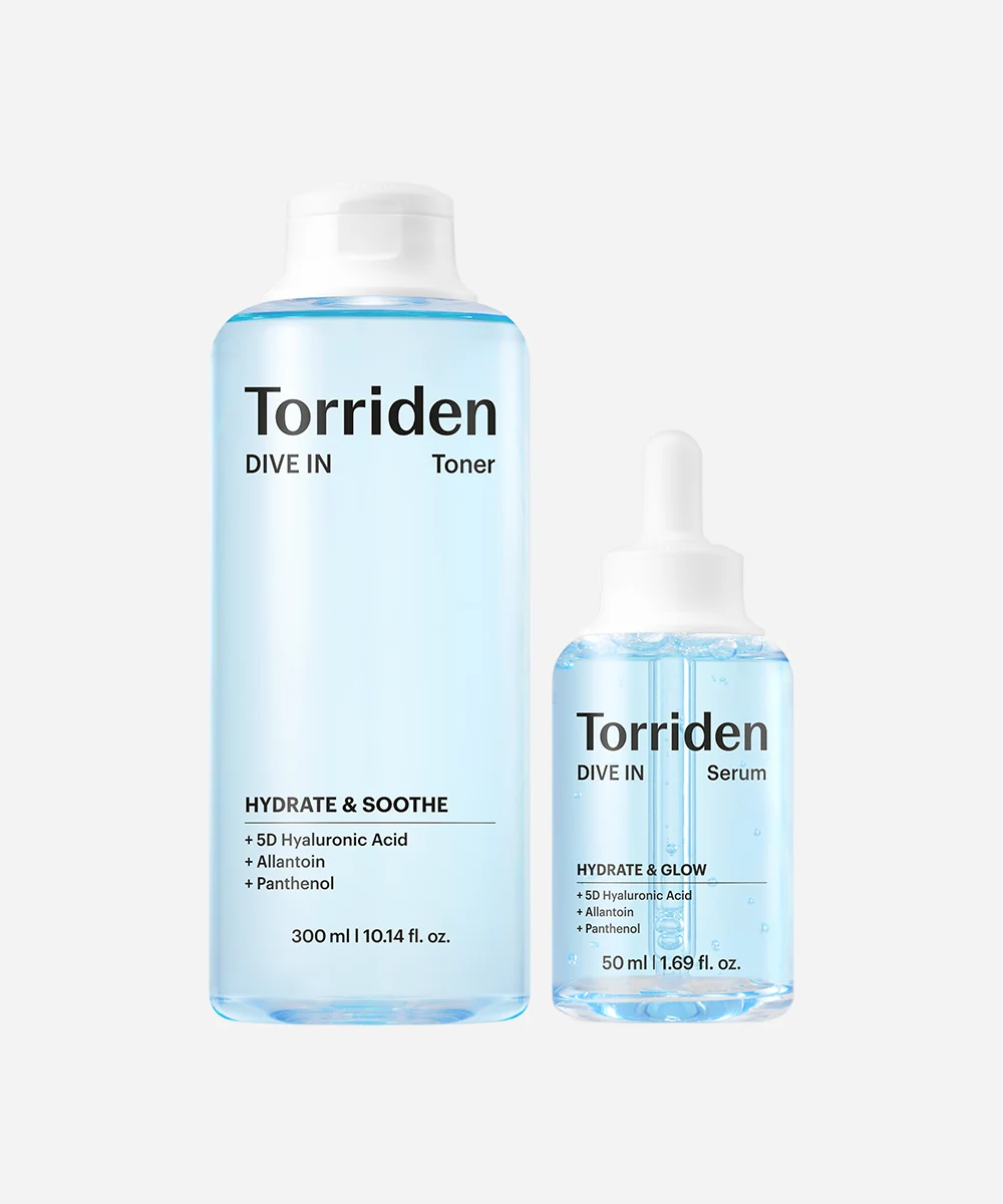 [NEW] [2종세트] 다이브인 저분자 히알루론산 세럼 50ml +다이브인 히알루론산 저분자 토너 300ml